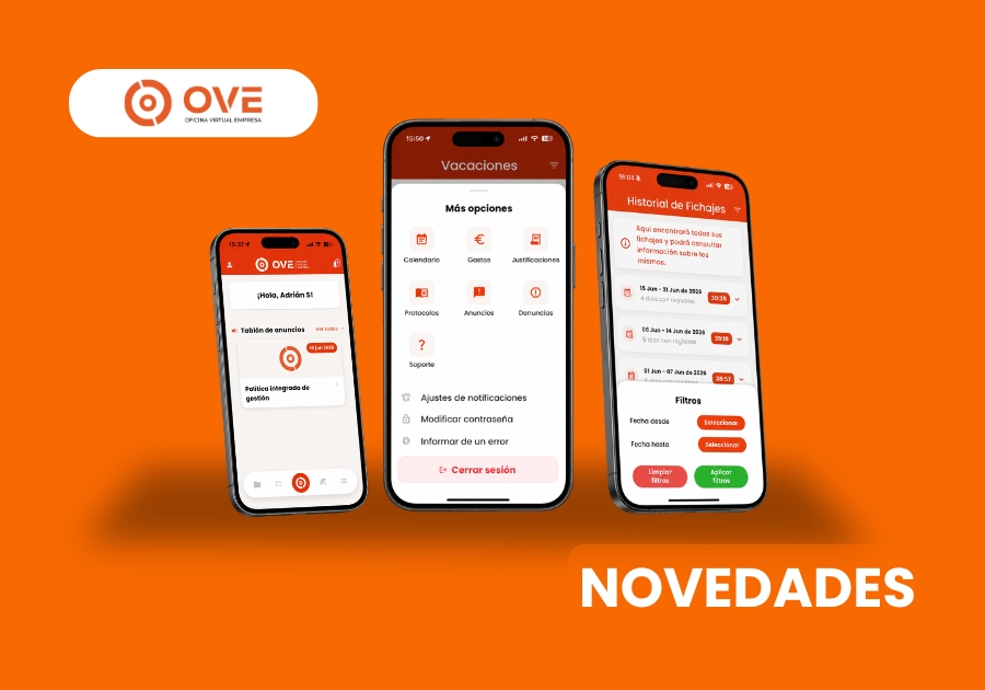 NOVEDADES OVE